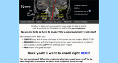 Desktop Screenshot of neuroinexile.com